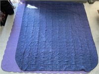 Pair of Quilted Bedspreads