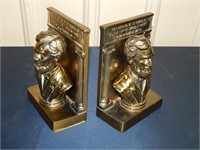 Set of Abraham Lincoln Bookends