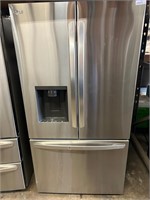 LG Stainless French Door Refrigerator Dent Handle
