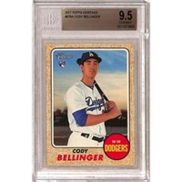 2017 Topps Heritage Cody Bellinger Rookie Bgs 9.5