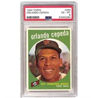 1959 Topps Orlando Cepeda Psa 6