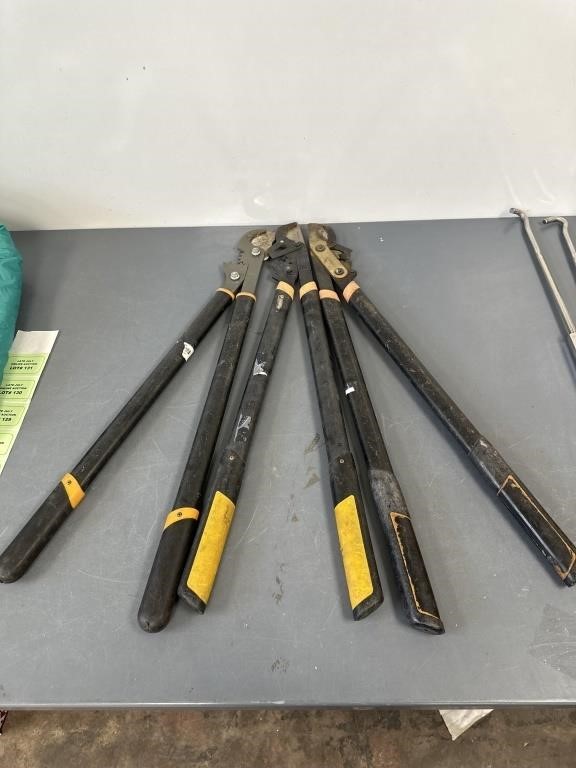 Lot of 3 Fiskars 28in. Trimmers/Choppers 

Used