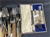 1890s youth Forks & misc.  vintage prop utensils