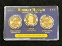 Herbert Hoover Presidential Coin Set