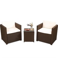 FDW Patio Furniture Sets 3 Pieces  Porch Furniture