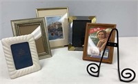 Five Picture Frames, Metal Hanger