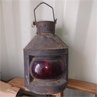 Antique Railroad Lamp