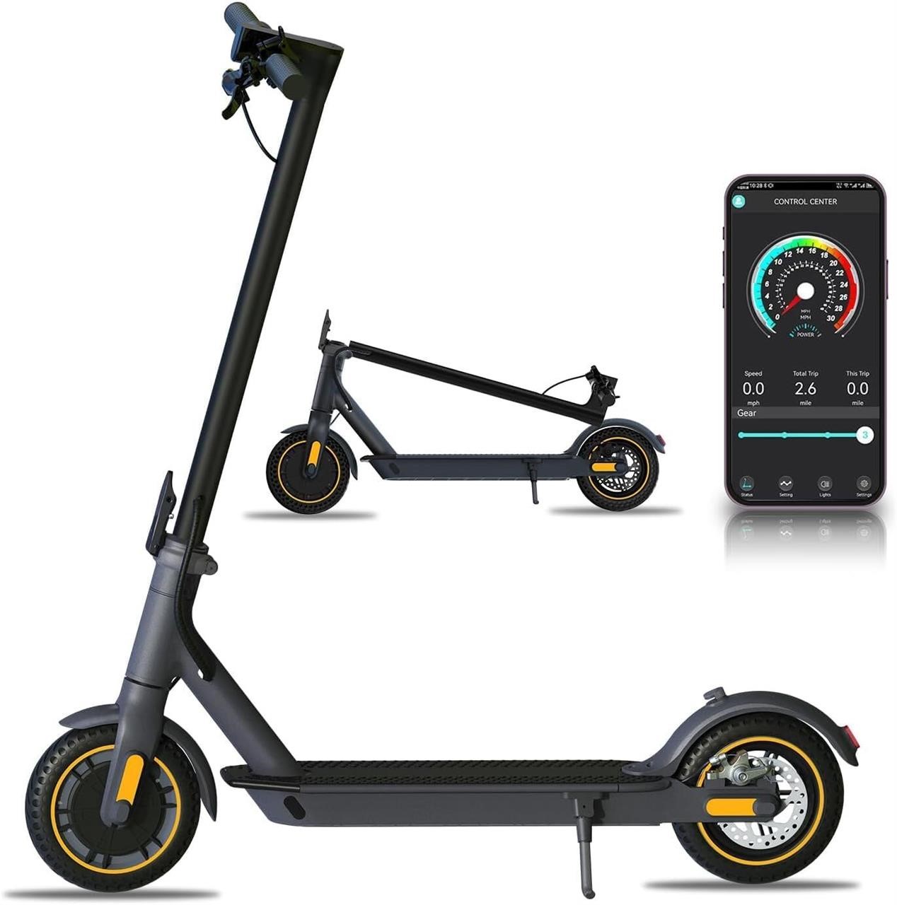 $400 1PLUS Electric Scooter 10 500W Motor 19 Mph