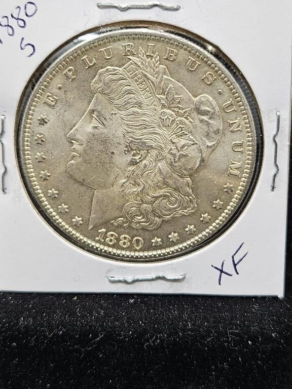 1880 S MORGAN DOLLAR - 90% SILVER