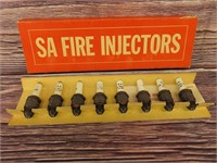 SA Fire Injector Plugs Display