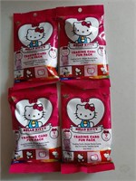4 Hello Kitty Trading Card Fun Packs