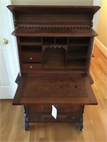 WALNUT? DROP FRONT DESK