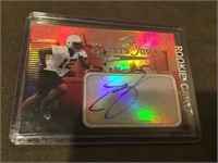 2012 Mohamed Sanu /125 SILVER RC Auto