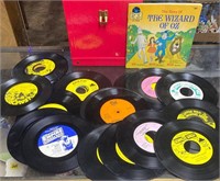 Case of Vintage Kids Records