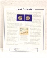 P & D MINT NORTH CAROLINA QUARTERS