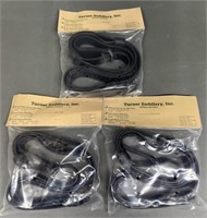 3 - Turner Saddlery Black Leather Rifle Slings