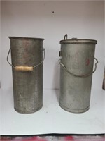 Two Milk Buckets