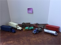 Vintage collectible toy trucks