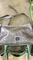 Little lot of 5 purses, silvery liz claiborne  is