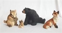 Lot American Wildlife Animal Figurines