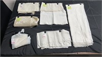 3 Linen Towels, Irish Linen Damark Fabric 70x100