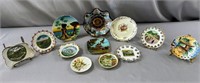 Numerous Small Souvenir Plates Lot