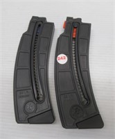 Smith & Wesson 22LR magazines 25 and 10 rounds.