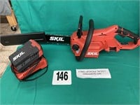 SKIL 40V CHAINSAW W/BATTERY & CHARGER