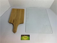 Wood and Glass Cutting Boards