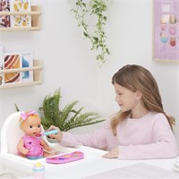 Mealtime Magic Mia, Interactive Feeding Baby Doll