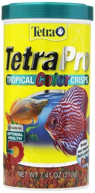 TetraPRO Tropical Color Crisps 7.41oz 0185ml BB