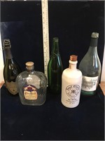 Assorted bottles