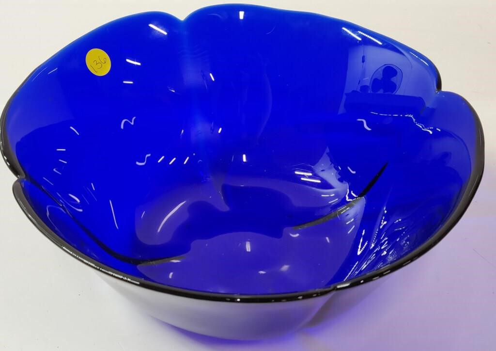 11" Cobalt Blue Italy Bowl