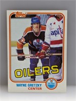 1981 Topps Hockey Wayne Gretzky Card 16