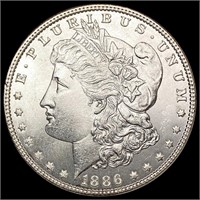 1886 Morgan Silver Dollar CHOICE BU