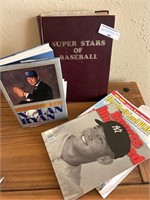 4 pcs Books and Magazines on Baseball