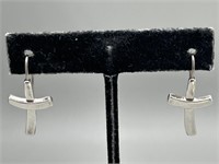 James Avery 935 Silver Cross Earrings
Tw 4.8g