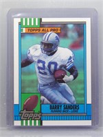 Barry Sanders 1990 Topps