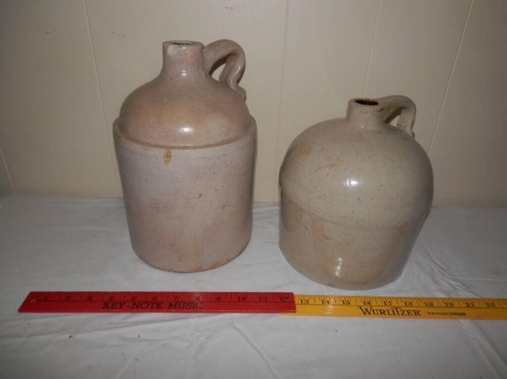 Group of 2-Stoneware jugs