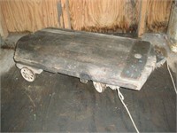 Cast Wheel Platform Pull Cart