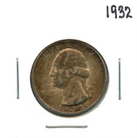 1932 Washington Silver Quarter