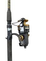Penn Spinfisher Fishing Rod with Reel and Yellow T
