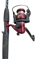 Shakespeare Fishing Combo - Red and Black Handle,