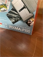 Cannon Pixa IP100 printer and cartridge