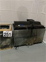 2 fish tanks and extras