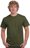 (U) Gildan Heavy cotton adult t-shirt Military Gre