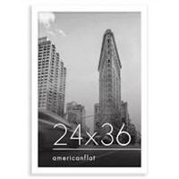 Americanflat 24x36 Poster Frame In White - Photo