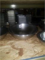 4 - 16 inch stainless steel bowls