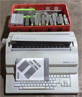 (P) Brother EM 530  CM 1000 Electric Typewriter.