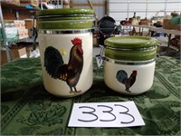 Rooster Canister Set